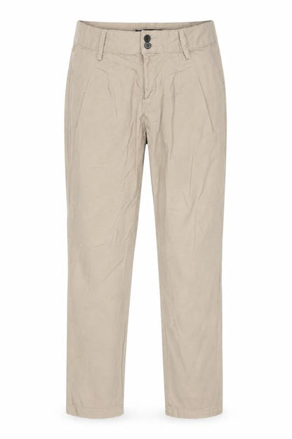 Zara Basic Men's Beige XS Slim Fit Chino Trousers
