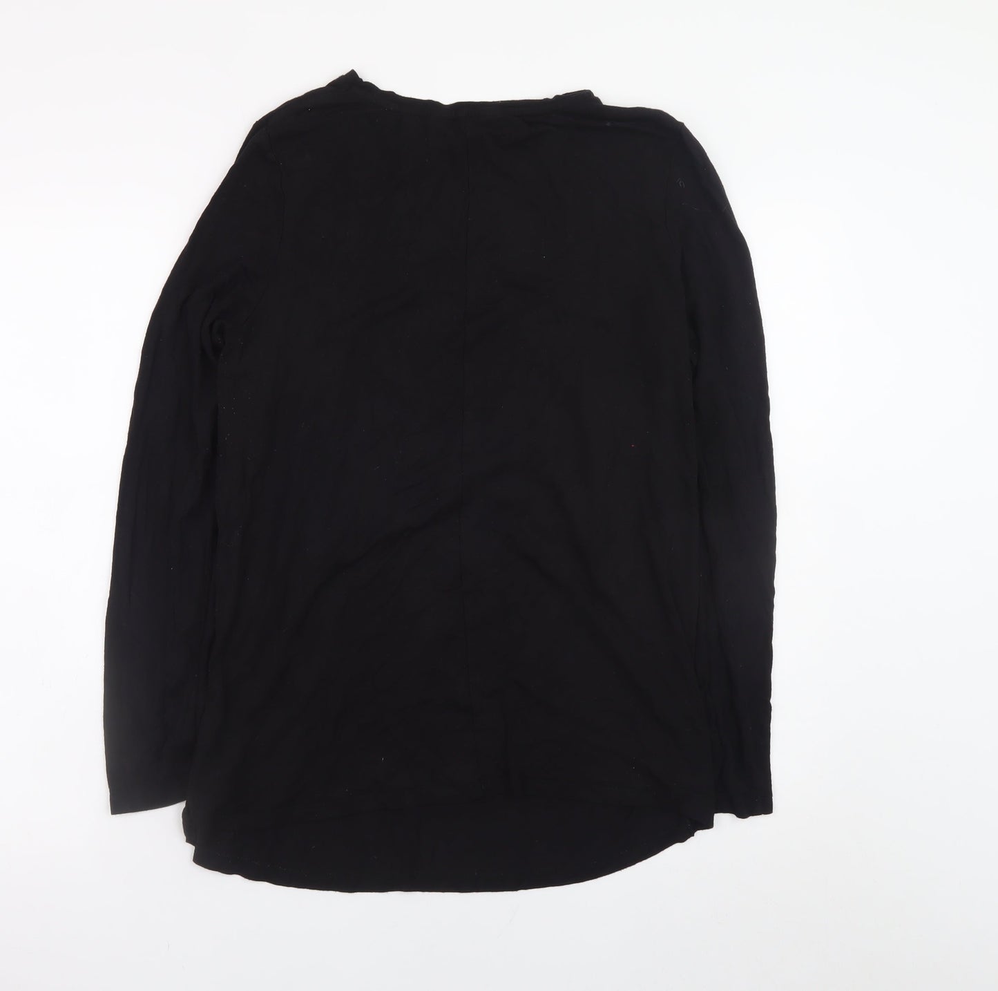 Blooming Marvellous Womens Black Maternity Long Sleeve Cotton Blouse Size 14