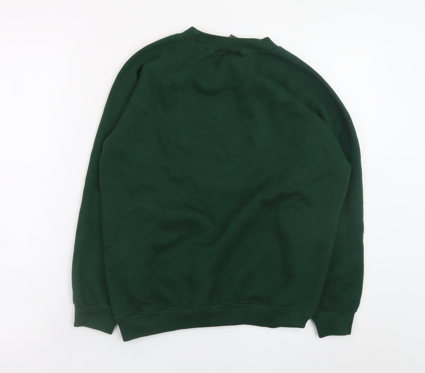 Oxford University Girls Green Pullover Sweatshirt 12-13 Years Fleece Logo
