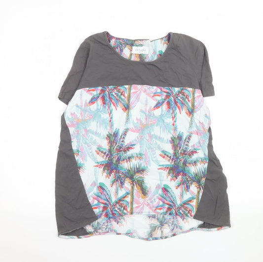Thought Women’s Multicoloured Tropical T-Shirt Size 10 Cotton Blend