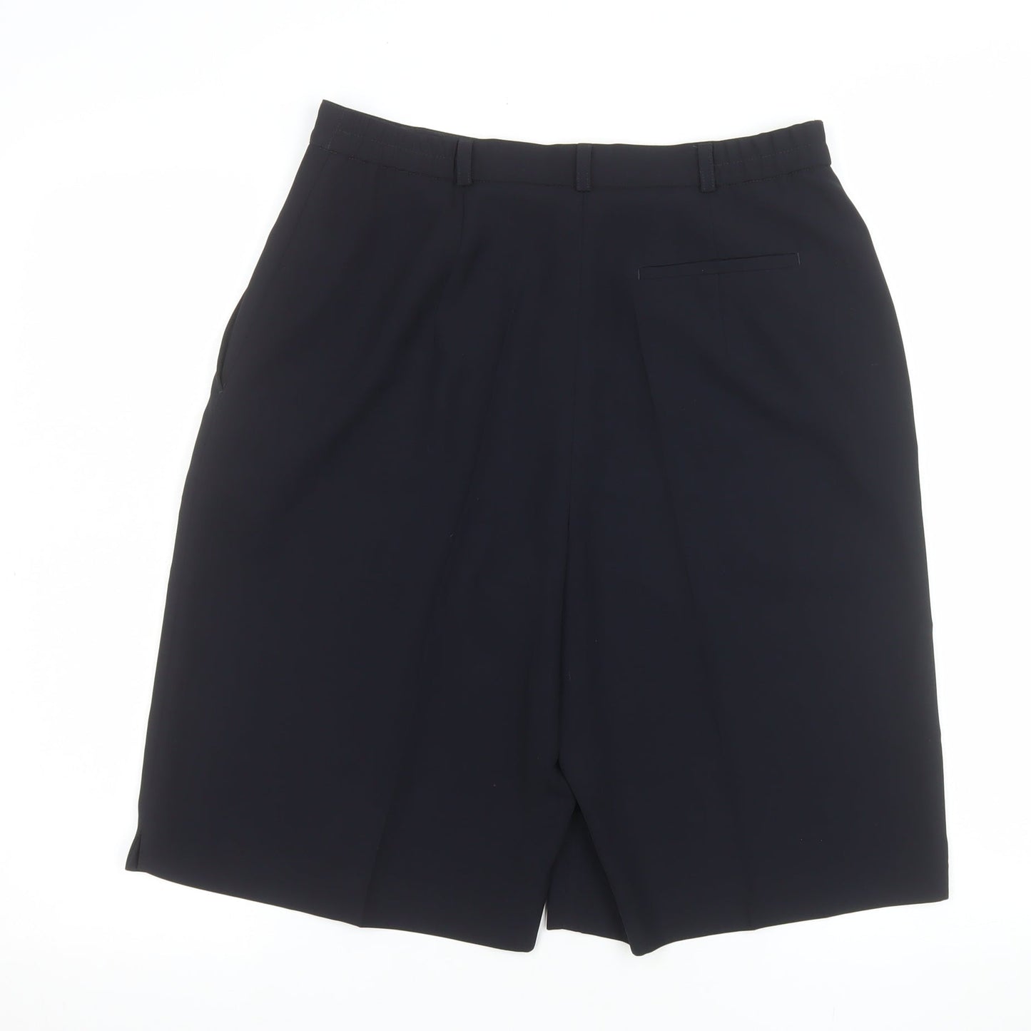 Gardeur New Sports Women's Black Size 14 Bermuda Shorts 100% Polyester