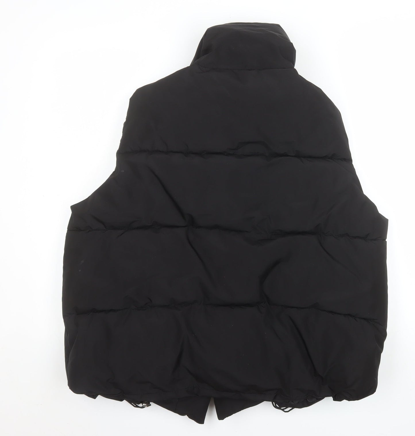 DIANYIGE Womens Black L Puffer Sleeveless Waistcoat