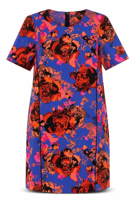 Marks & Spencer Women's Multicoloured Size 22 Sheath Dress