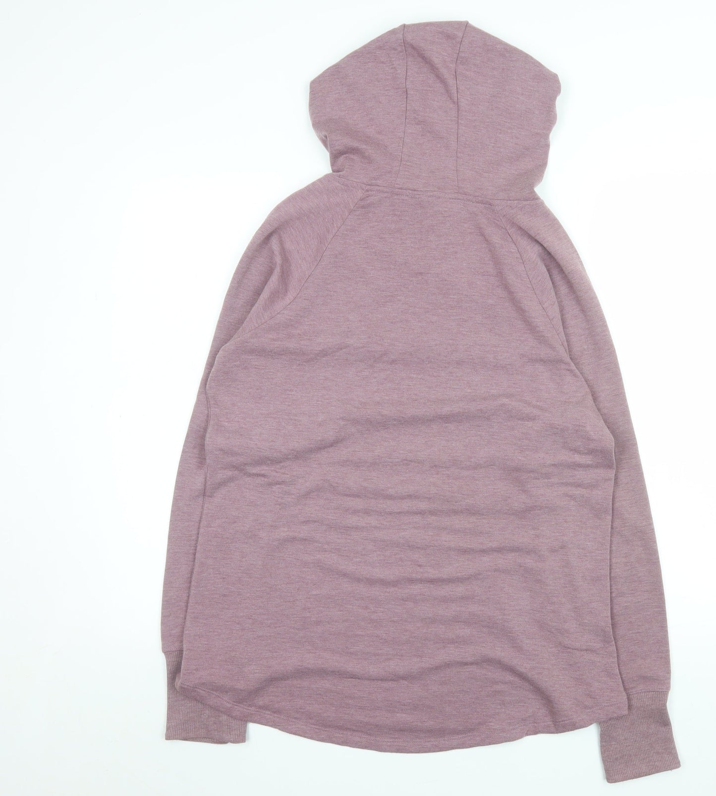 Layer 8 Women’s Mauve QwickDry Pullover Hoodie Size L Lightweight Activewear