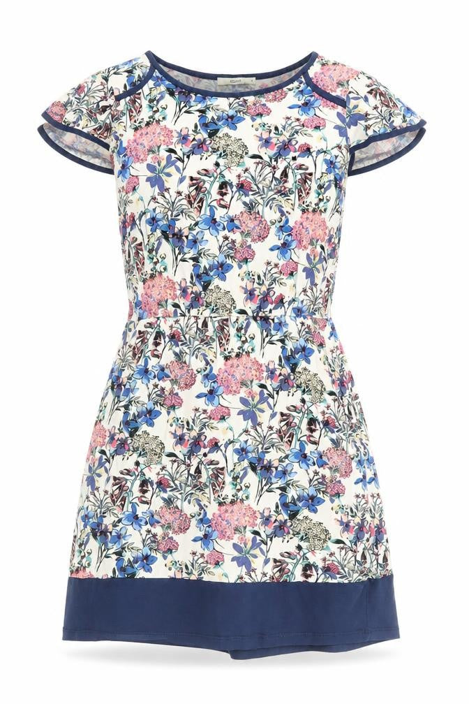 Oasis Women’s Multicoloured Floral Short Shift Dress Size S