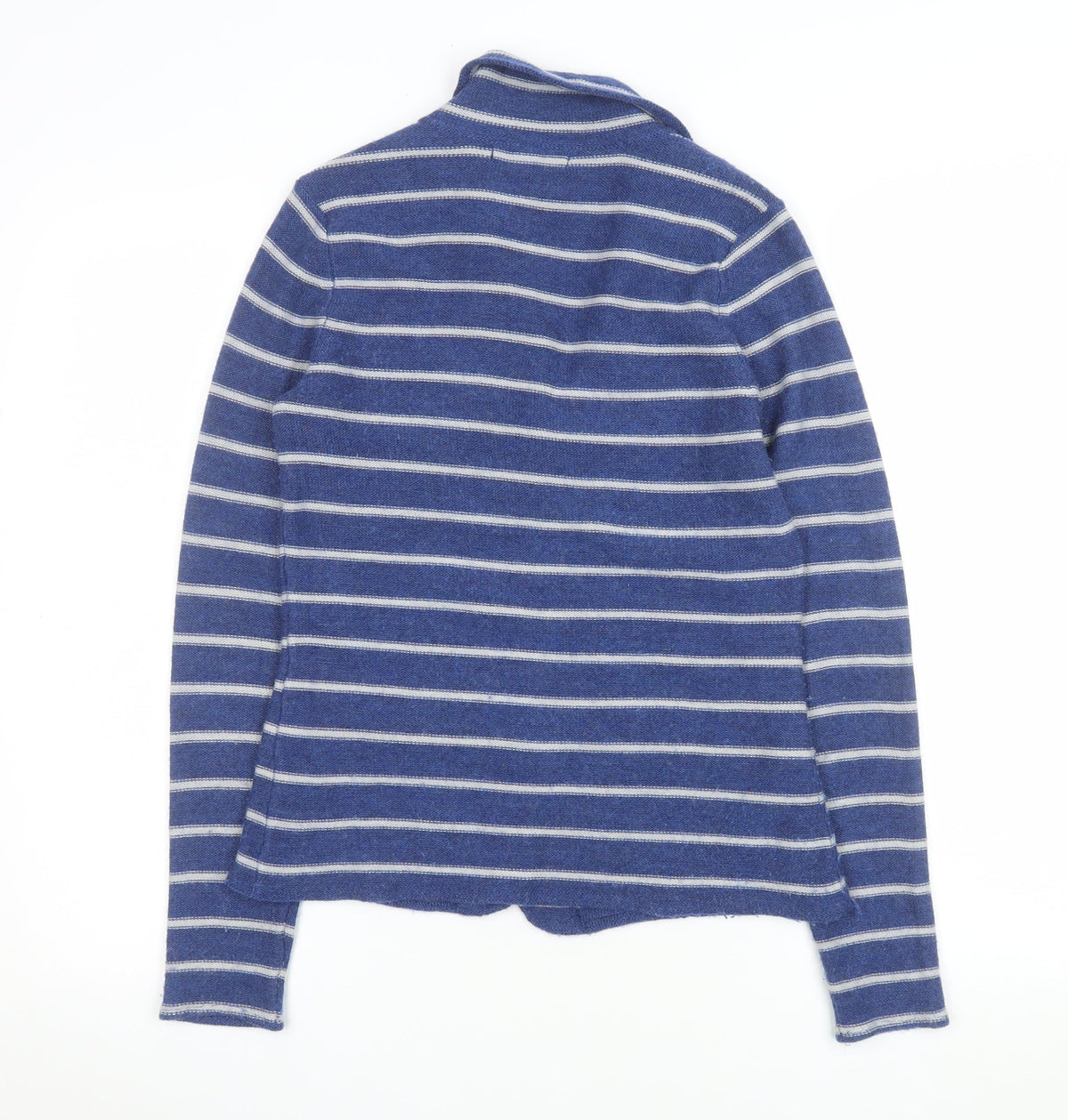 Tahari Women's Blue Striped Single-Breasted Blazer Size S