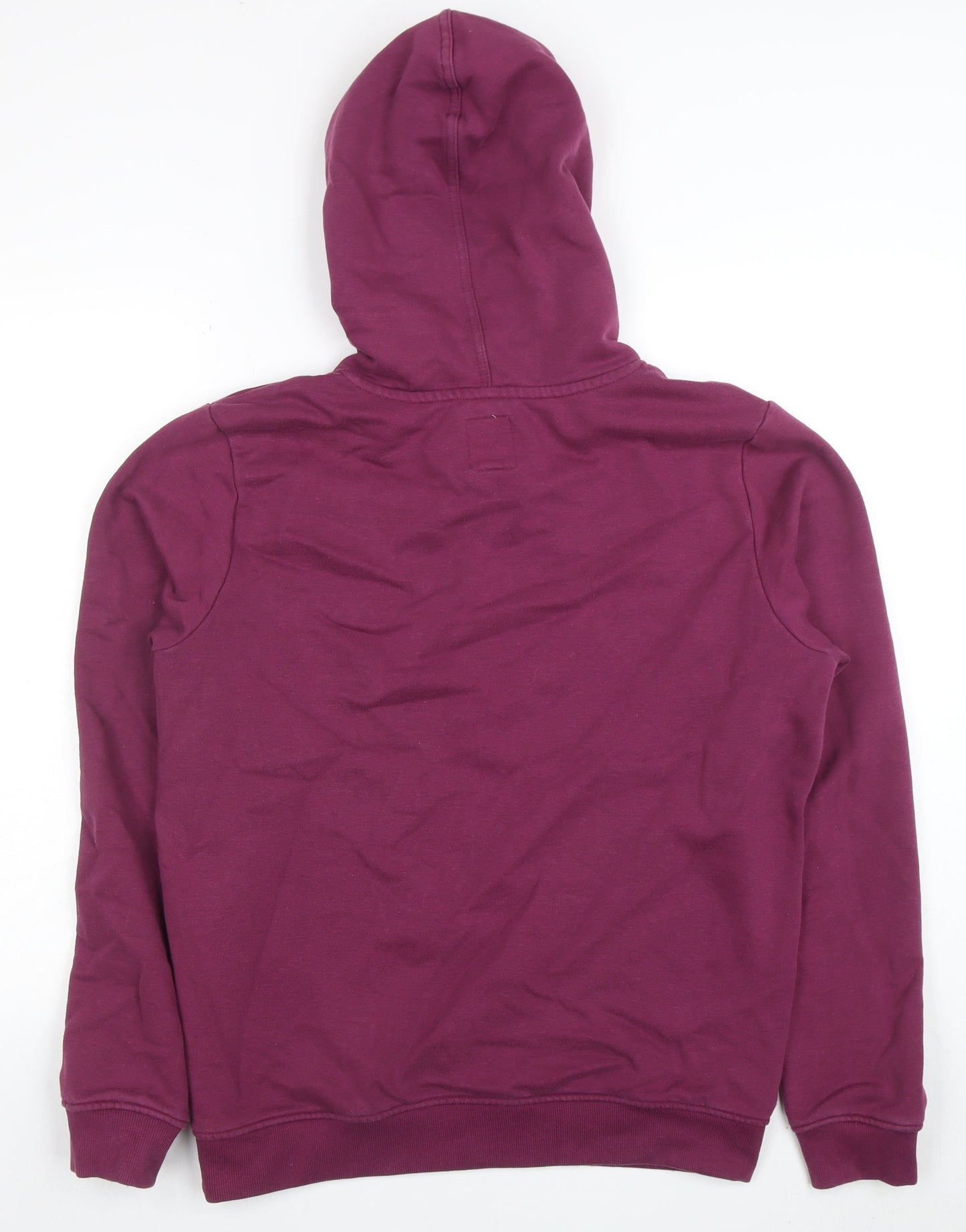 Kappa Womens Purple Hoodie Large Pullover Cotton Blend Casual