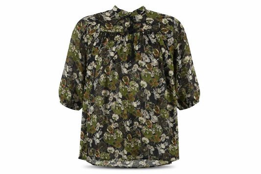 Zara Women Multicoloured Floral Shift Dress Size 12 Sheer Boho Style