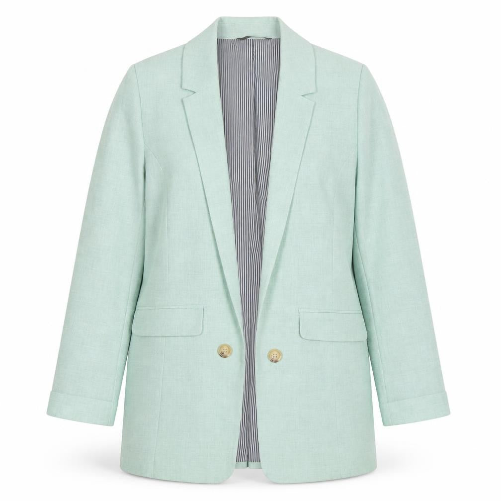 George Women’s Mint Green Single Breasted Blazer Size 8