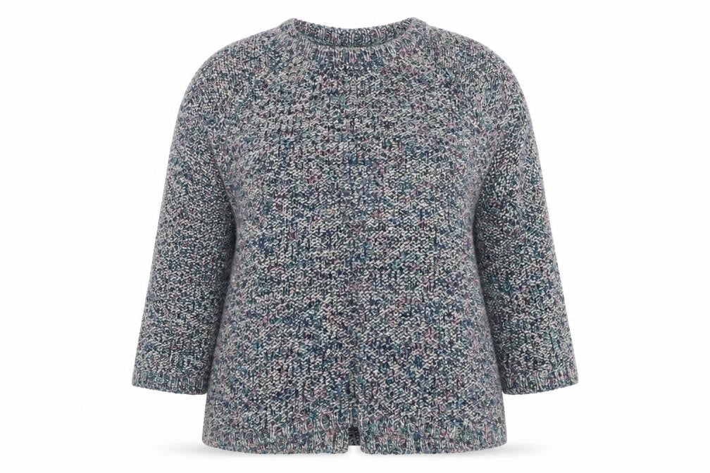 Marks & Spencer Women’s Multicoloured Size 18 Chunky Knit Cardigan