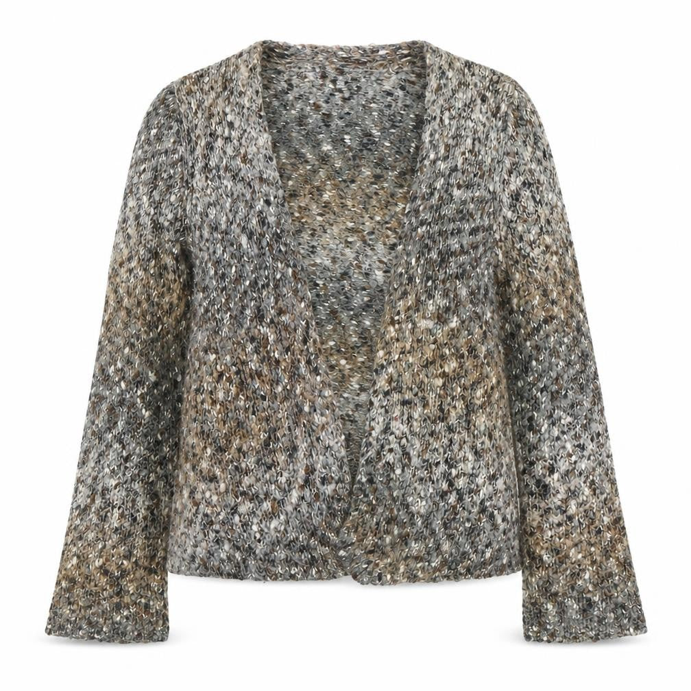 Marks & Spencer Per Una Women's Multicoloured Chunky Knit Cardigan Size S