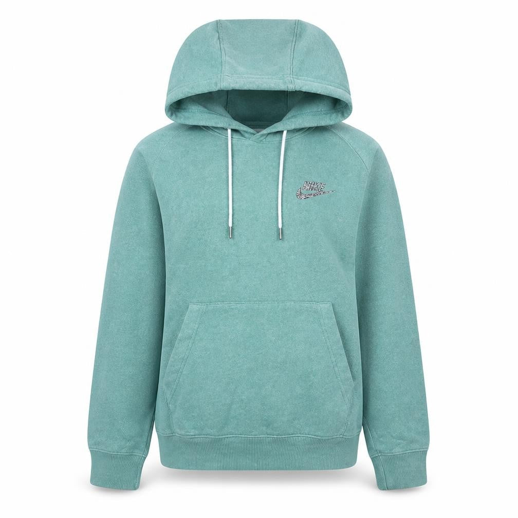 Nike Womens Green Pullover Hoodie Small Hooded Sweatshirt