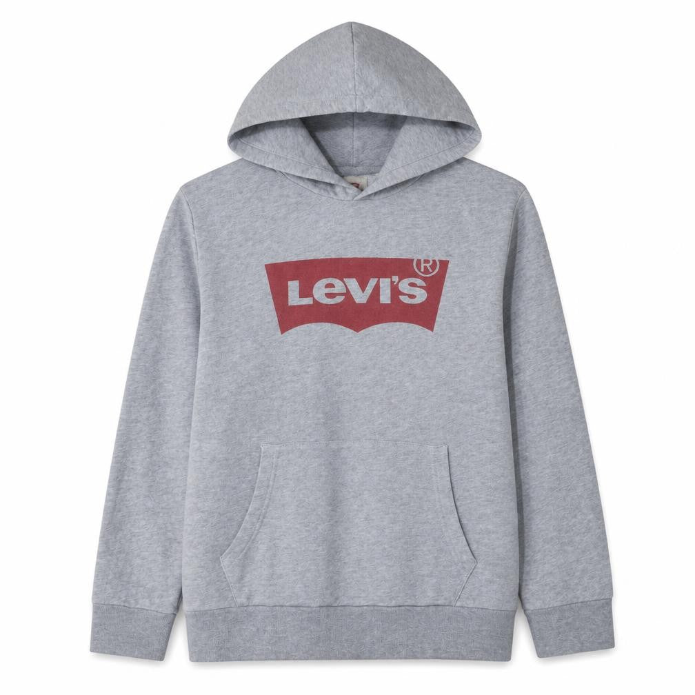 Levi's Men's Grey Logo Pullover Hoodie Size M Regular Fit
