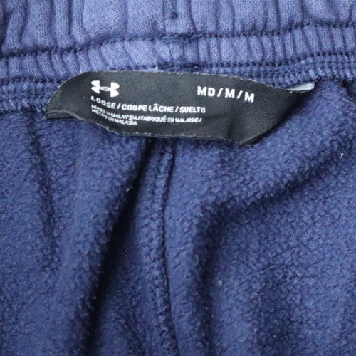 Under Armour Mens Blue Fleece Sweatpants M Relaxed Fit