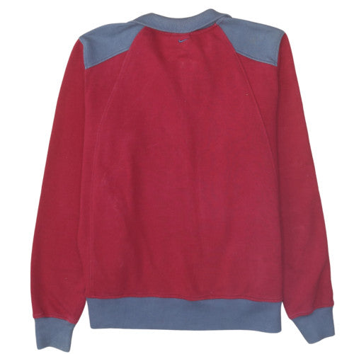 Nike Mens Red Full Zip Sweatshirt Jacket Size M Sportswear