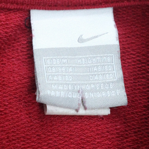 Nike Mens Red Full Zip Sweatshirt Jacket Size M Sportswear