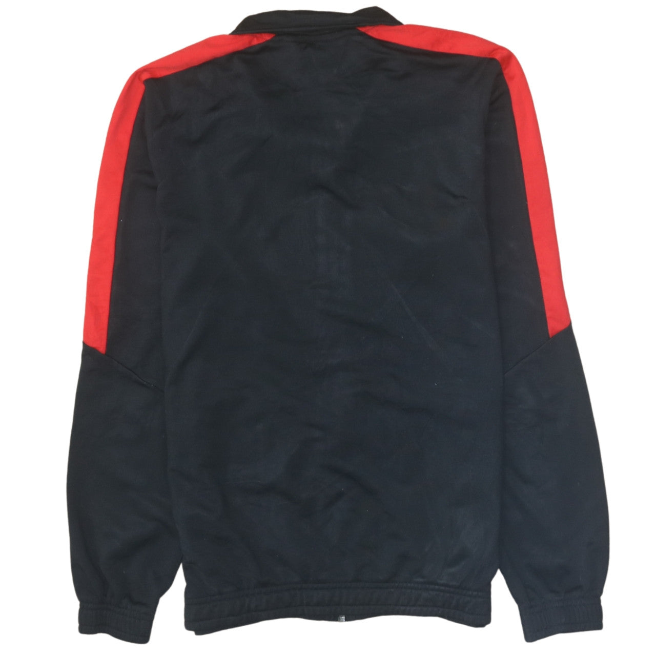 Puma Boys Black Red Full Zip Sweatshirt Size 13-14 Years Classic Fit
