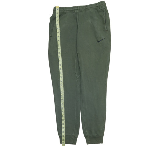 Nike Women's Green Fleece Joggers S Regular Fit Comfortable Sportswear