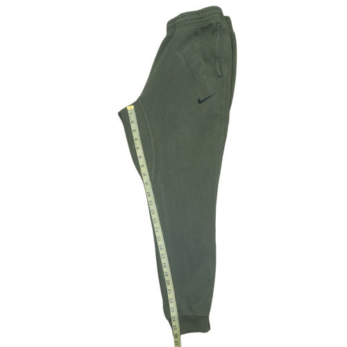 Nike Women's Green Fleece Joggers S Regular Fit Comfortable Sportswear