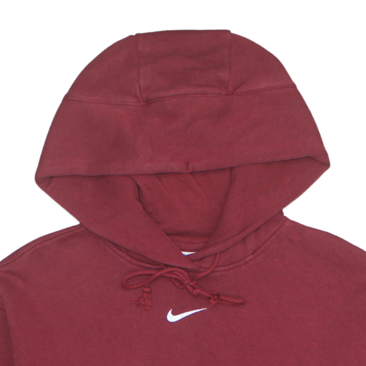 Nike Men's Red Pullover Hoodie Small Fleece Sweatshirt