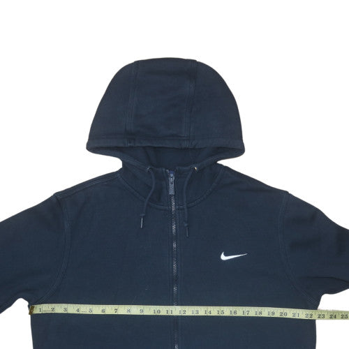 Nike Men's Blue Full Zip Hoodie Size L Sports Fleece