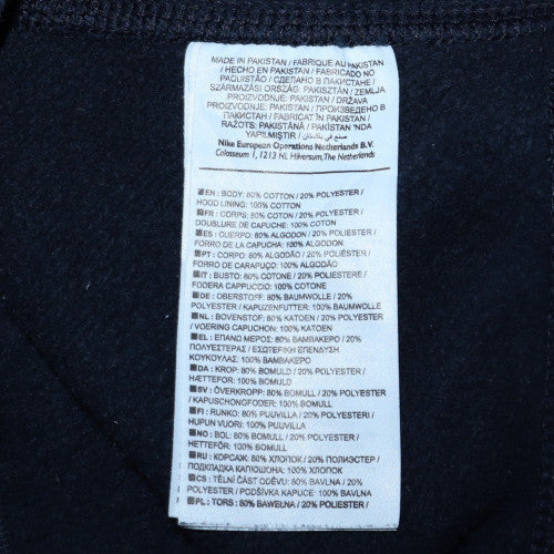 Nike Men's Blue Full Zip Hoodie Size L Sports Fleece