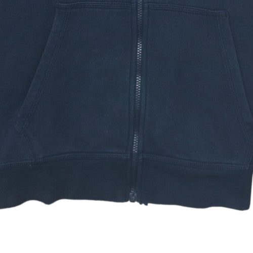 Nike Men's Blue Full Zip Hoodie Size L Sports Fleece