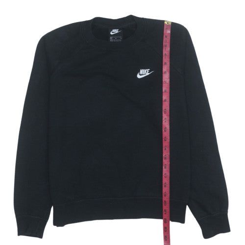 Nike Men's Black Crew Neck Pullover Sweatshirt M Regular Fit