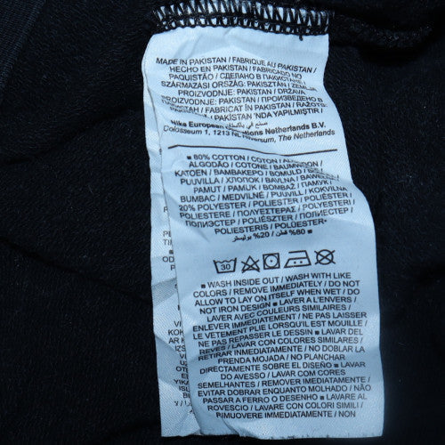 Nike Men's Black Crew Neck Pullover Sweatshirt M Regular Fit