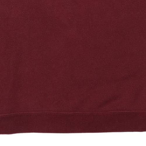 Nike Boys Red Pullover Sweatshirt XL 13-15 Years Logo Crew Neck Fleece