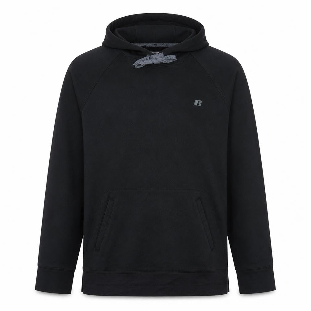 Russell Men's Black Pullover Hoodie Size M Athletic Fleece