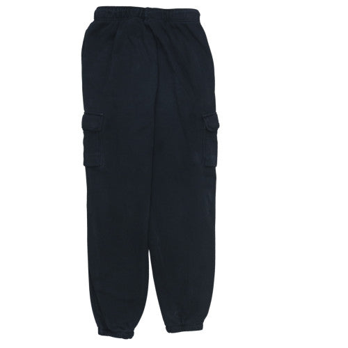 Nike Men's Black Cargo Fleece Jogger Trousers Size S