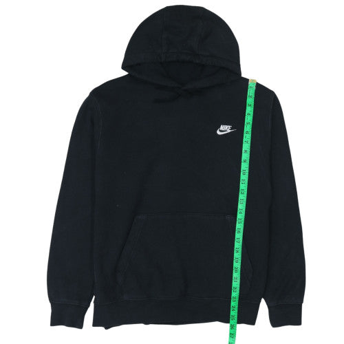 Nike Men's Black Pullover Hoodie L Fleece Sportswear Sweatshirt