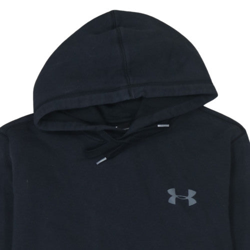 Under Armour Men's Black Medium Pullover Hoodie ColdGear Fleece