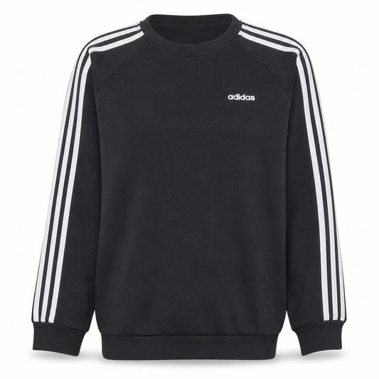 Adidas Women's Black Crew Neck Pullover Sweatshirt Size S 8-10