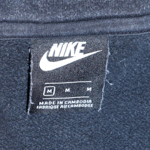 Nike Men's Black Full Zip Sweatshirt M Fleece Classic Style