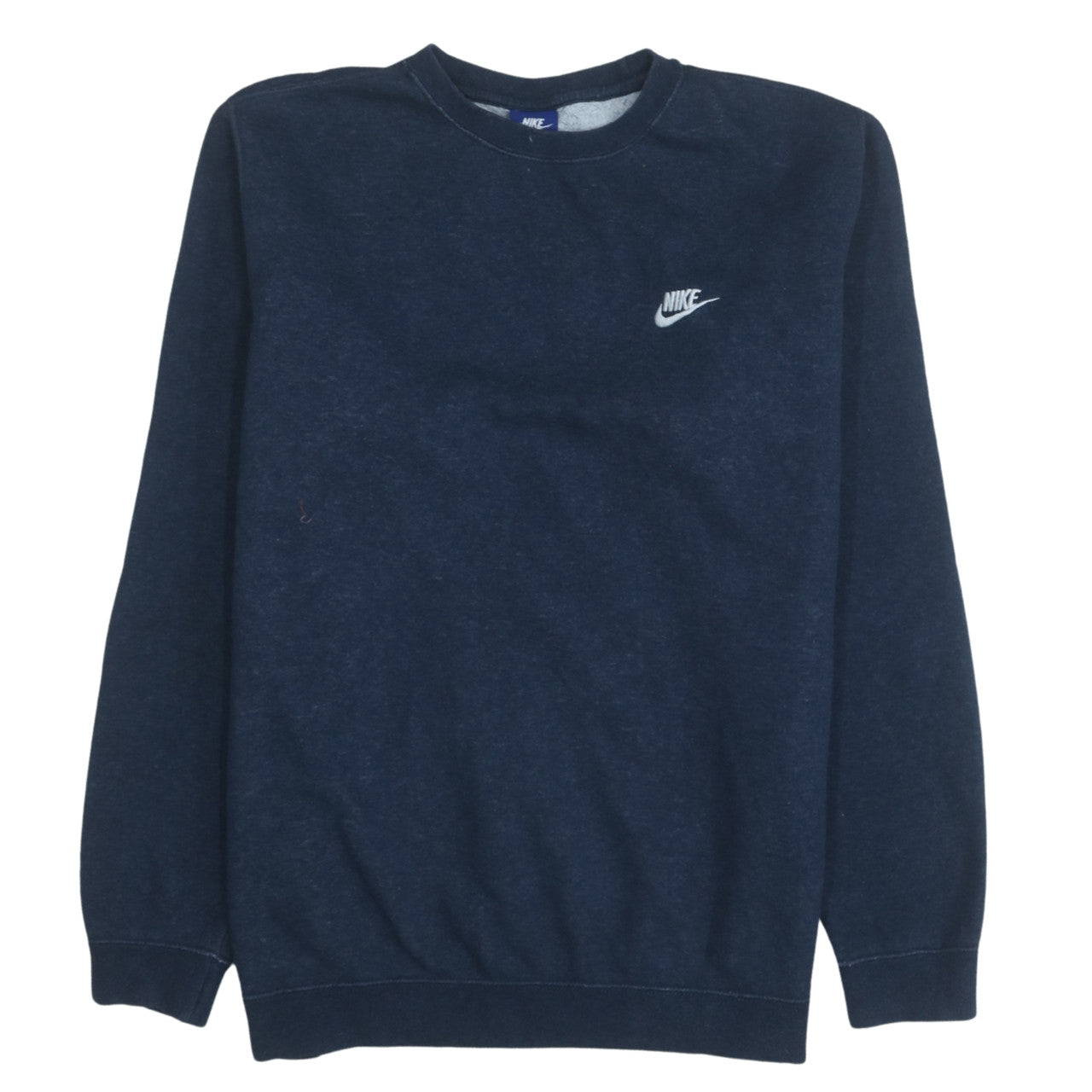 Nike Men's Blue Large Crew Neck Pullover Sweatshirt