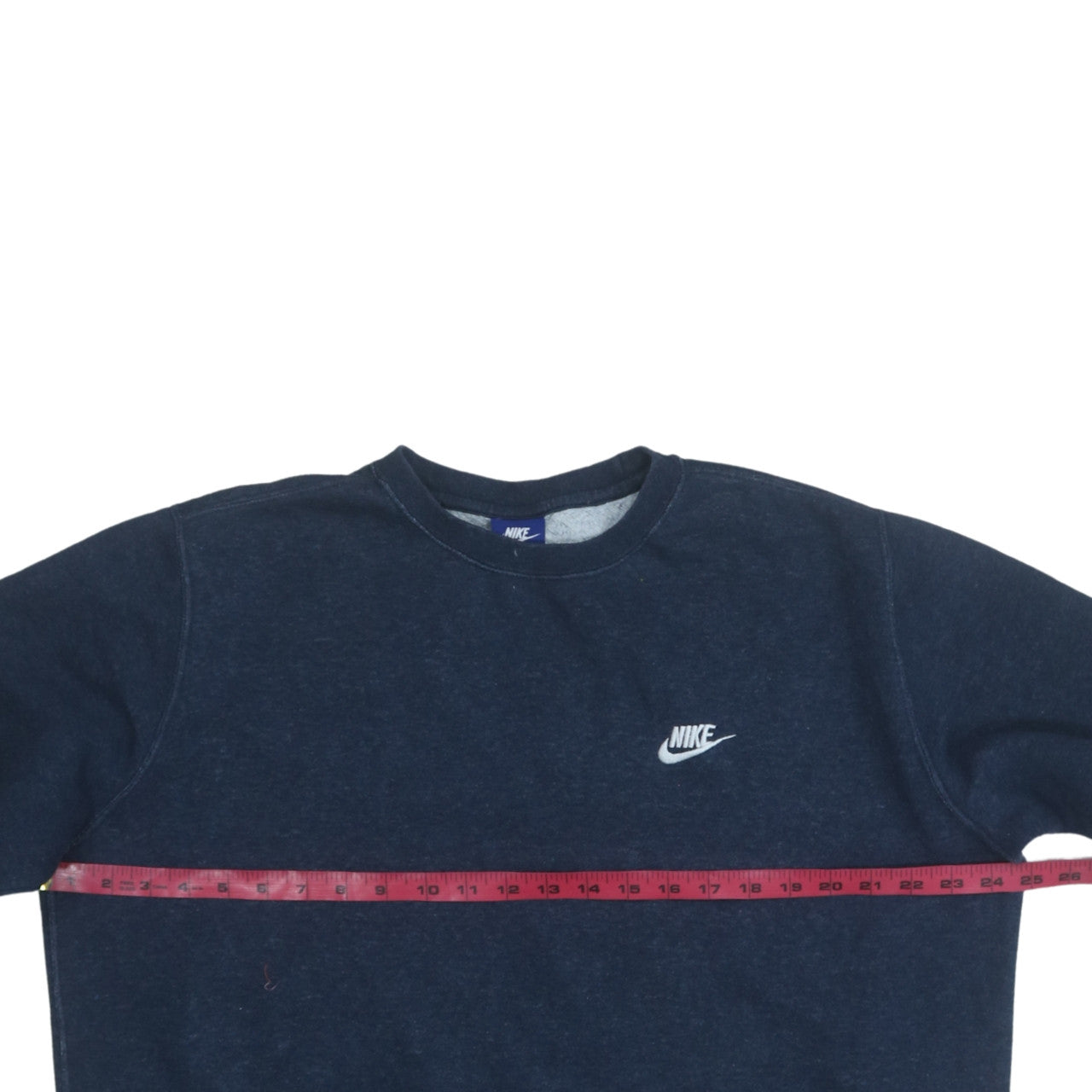 Nike Men's Blue Large Crew Neck Pullover Sweatshirt