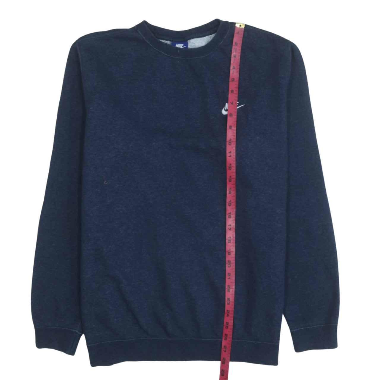 Nike Men's Blue Large Crew Neck Pullover Sweatshirt