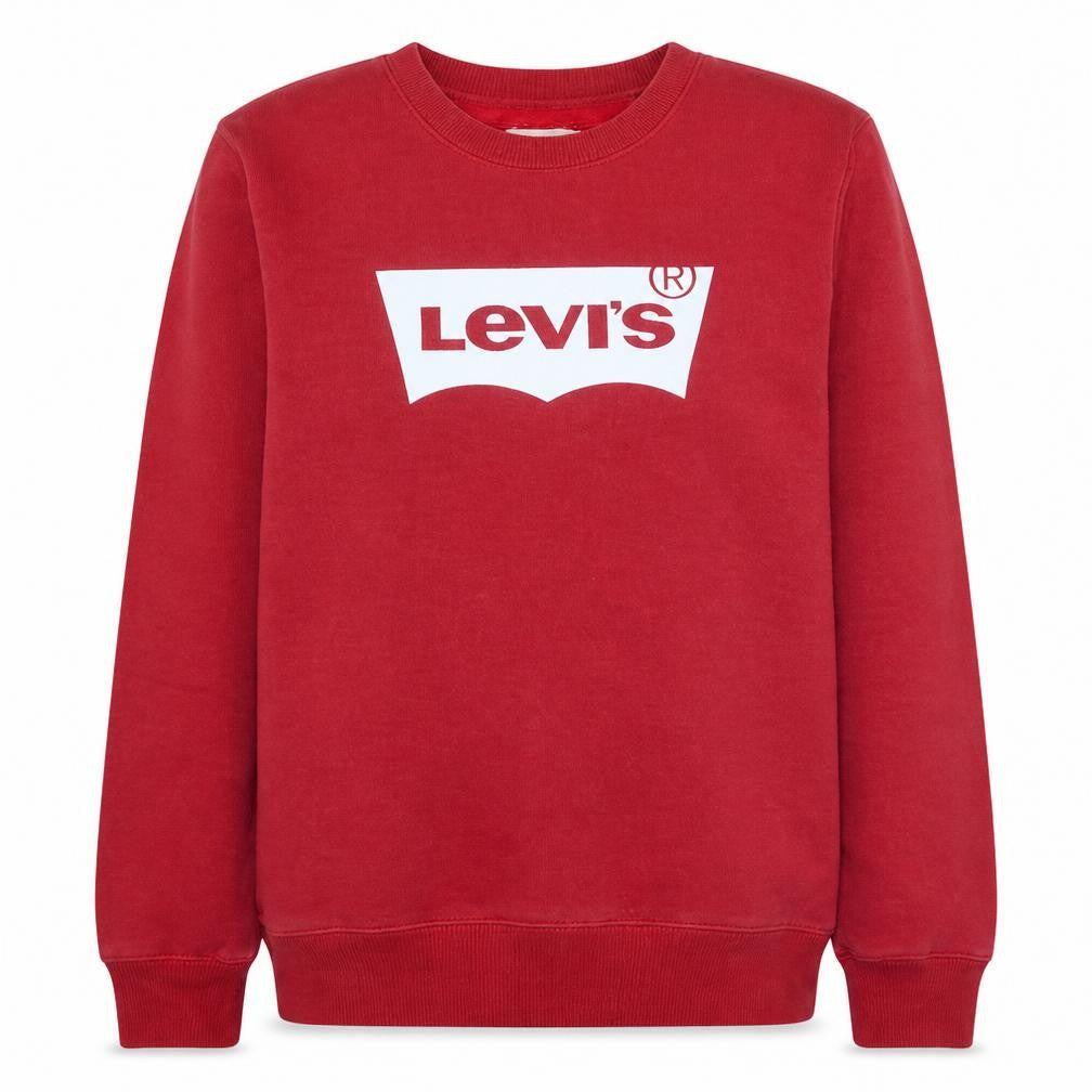 Levi's Boys Red Graphic Logo Pullover Sweatshirt 16 Years