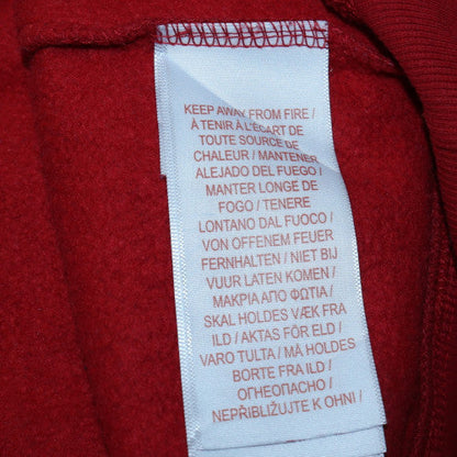 Additional view of Levi's boys’ red graphic logo pullover sweatshirt 16 years