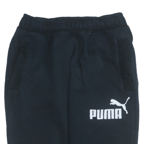Puma Mens Black XS Sweatpants Jogger Cotton Blend Casual