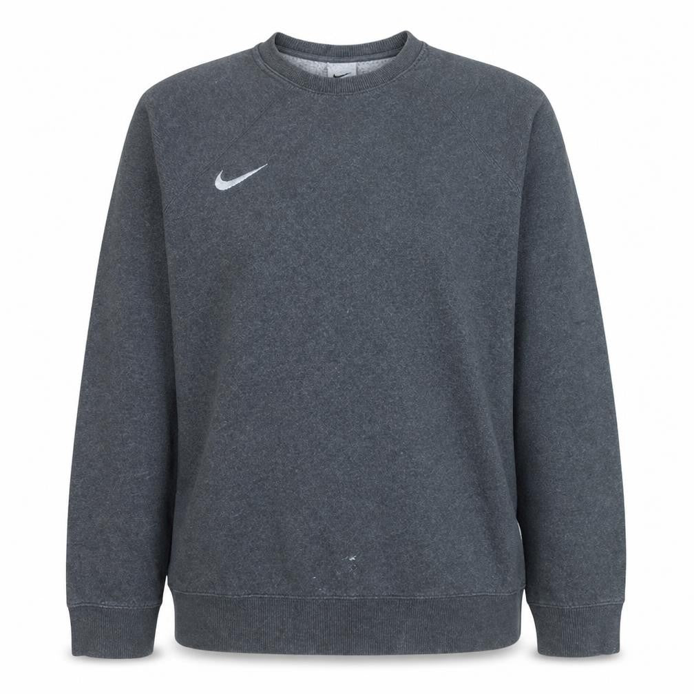 Nike Womens Grey Crew Neck Sweatshirt XL Cotton Blend Casual