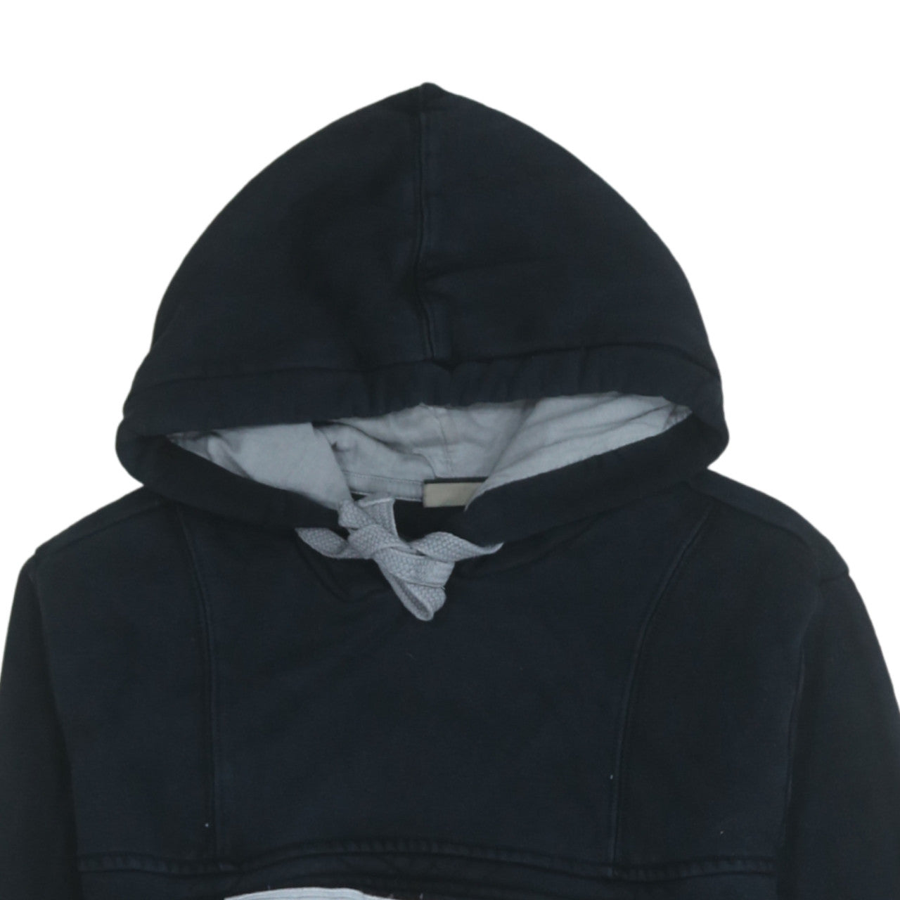 Napapijri Men Black Pullover Hoodie M Outdoor Cotton Blend