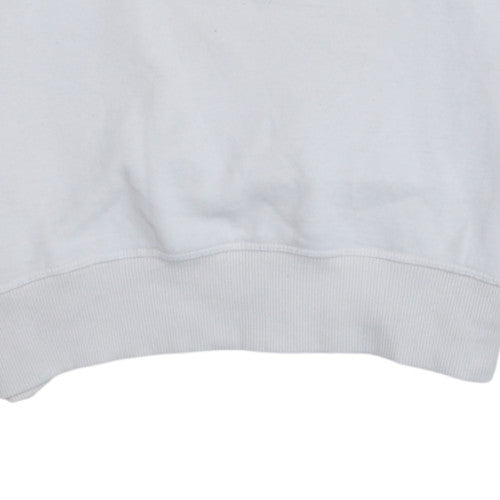 Calvin Klein Jeans Women's White Small Pullover Sweatshirt