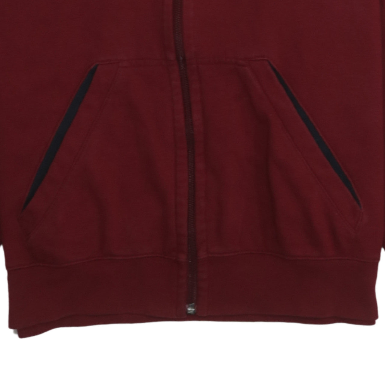 Nike Men's Red Full Zip Hoodie M Graphic Team Sportswear