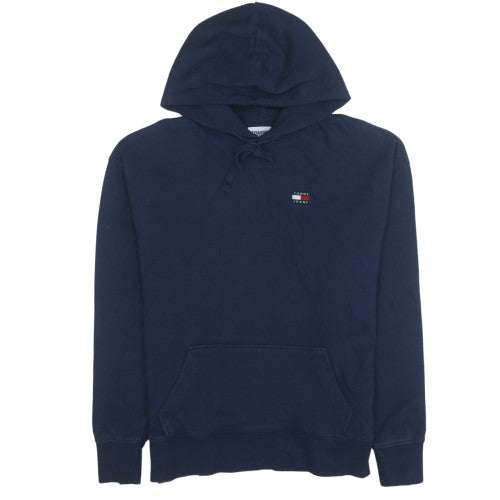 Tommy Jeans Men's Blue XS Pullover Hoodie Classic Logo