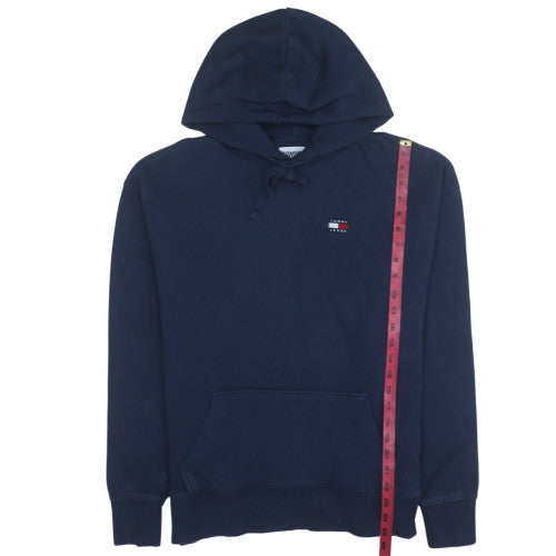 Tommy Jeans Men's Blue XS Pullover Hoodie Classic Logo