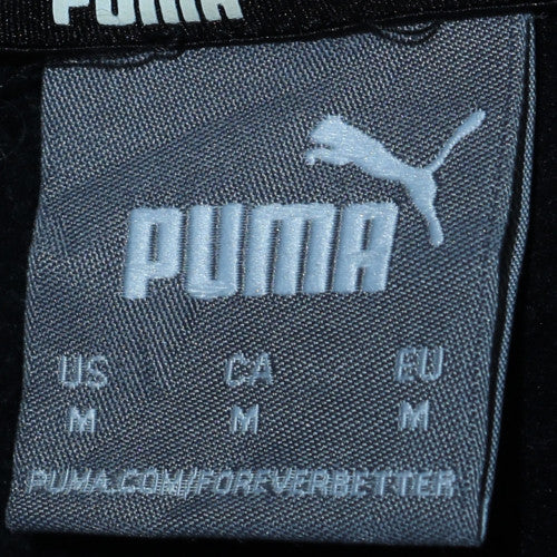Puma Men's Black Crew Neck Pullover Sweatshirt Size M