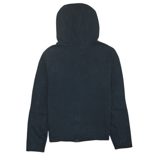 Nike Boys Black Full Zip Hoodie XL 158-170cm Hooded Sweatshirt